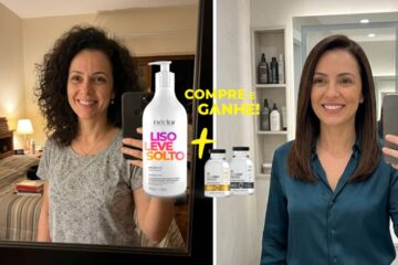 Liso Leve Solto Funciona Mesmo Usei o Alisante de Chuveiro, Veja Como Meu Cabelo Ficou