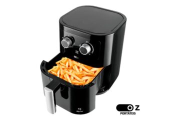 Fritadeira Sem Óleo Air Fryer 4,5L Oz é Boa Review Completo + Vale a Pena