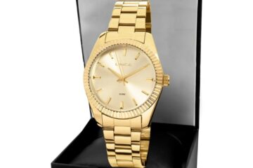 Relógio Lince Dourado Feminino Original Onde Comprar Mais Barato (Review Completo 2026)