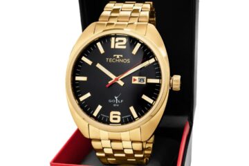 Relógio Technos Golf 2315LAP1P Masculino Dourado Vale a Pena Review Completo