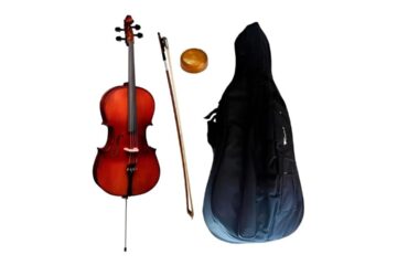 Violoncelo Eagle CE300 Envelhecido 44 é Bom Review Completo + Vale a Pena