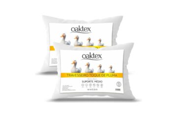 Kit 2 Travesseiros Oaktex em Promoção no Mercado Livre Vale a Pena Comprar em 2026