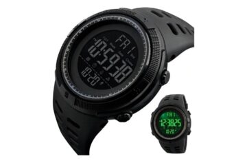 Skmei 1251 Digital Esportivo Preto Barato e Resistente Veja Teste Real