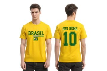 Comprei a Camisa Brasil Personalizada com Nome e Me Surpreendi com a Qualidade